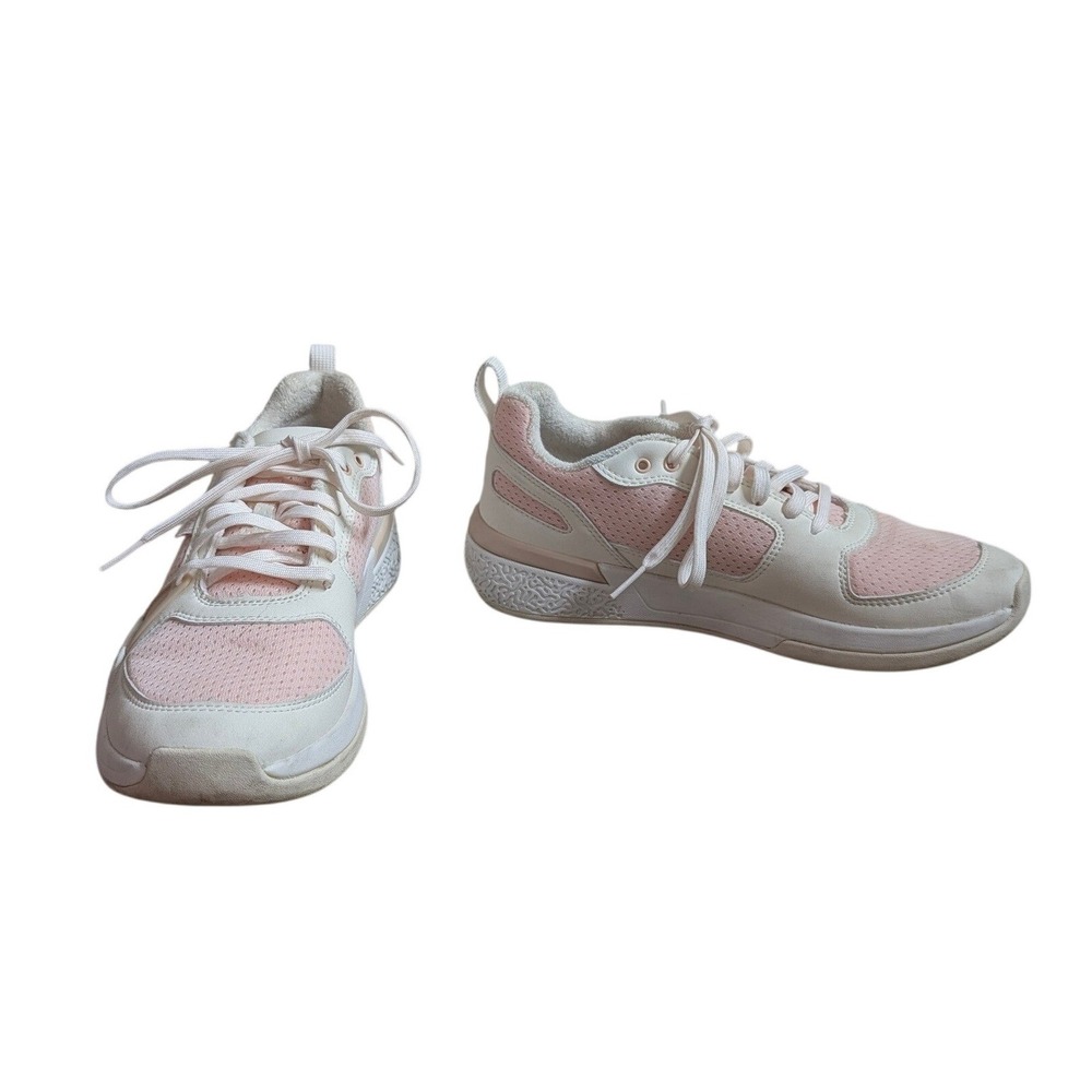 Olukai Anau Womens Sneakers Petal Pink White Mesh Low Top Trainers 7.5 - Picture 2 of 8